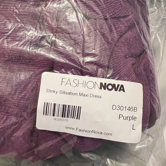 Slinky Slitsation Maxi Dress size XL - Picture 6 of 7